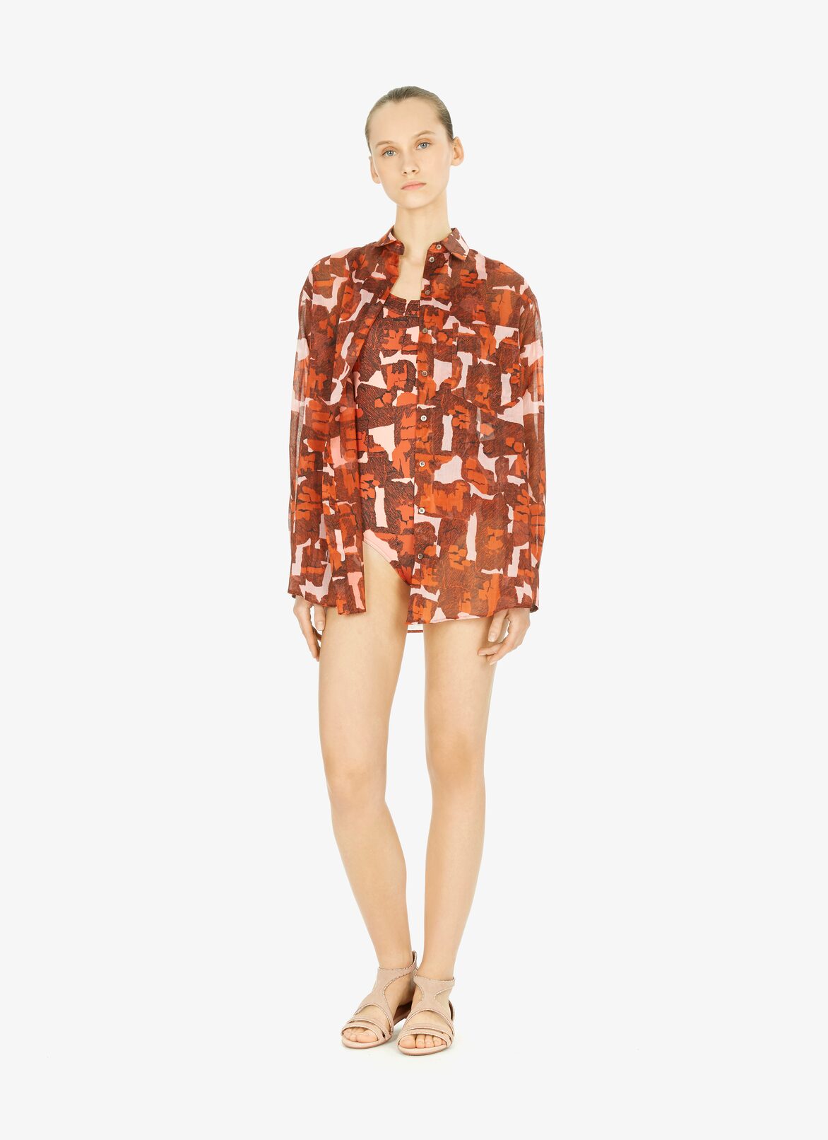 Shirts ALAÏA PINK/RED SHIRTS